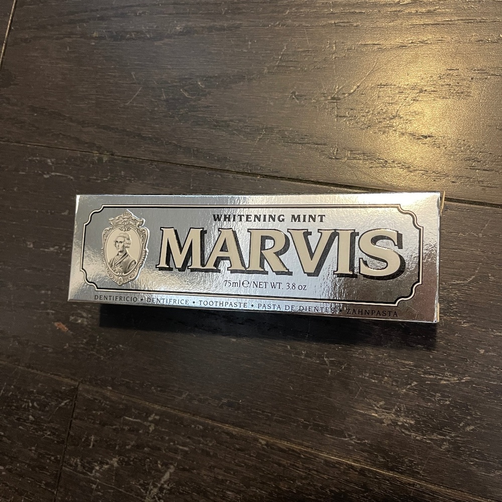 MARVIS Smokers Whitening Mint Full Size 75ml Toothpaste Arctic Shiver Cool Mint
